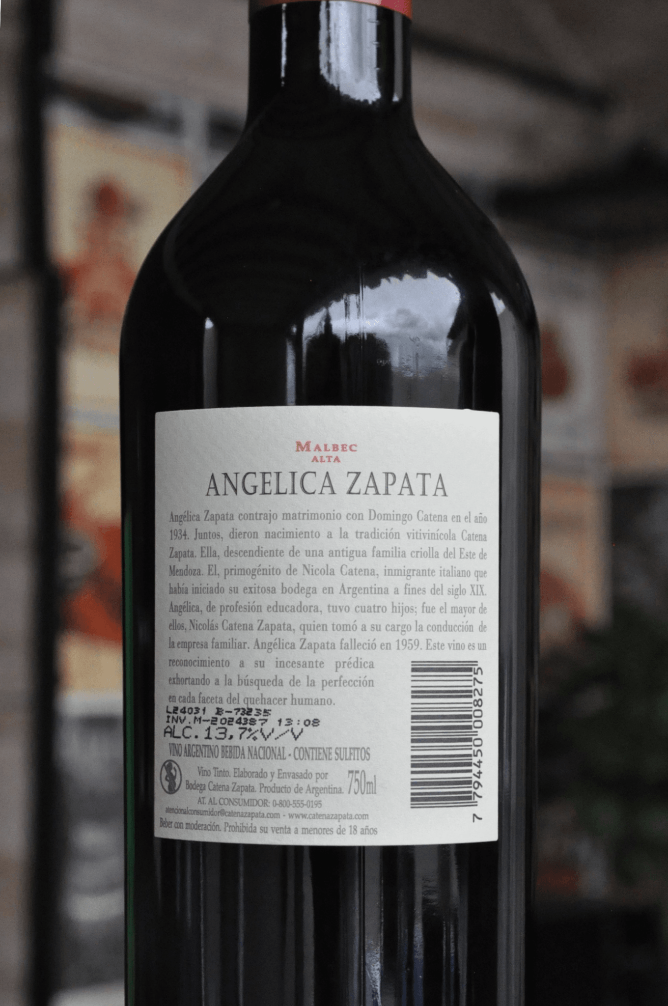 Angelica Zapata Malbec ALTA 2020 - BebaVino
