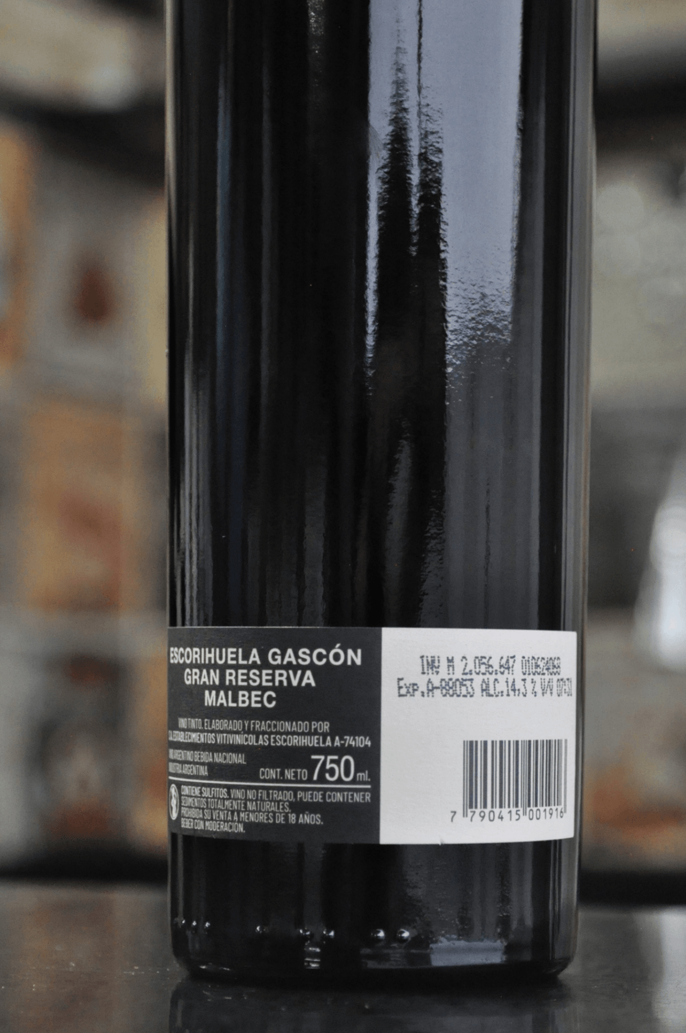 Escorihuela Gáscon Gran Reserva Malbec 2022 - BebaVino