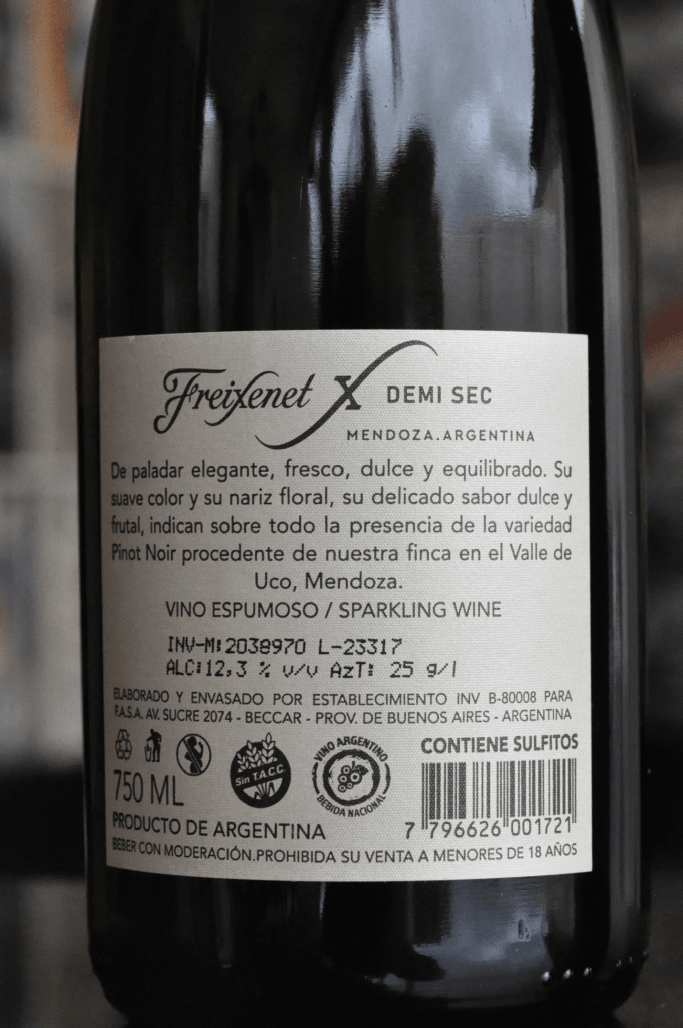 Espumante Freixenet Demi Sec - BebaVino