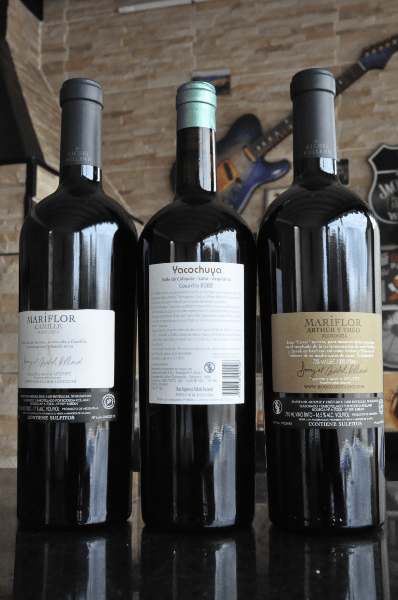 Kit Michel Rolland 1 Yachochuya + 1 Mariflor Camille + 1 Arthur & Theo - BebaVino