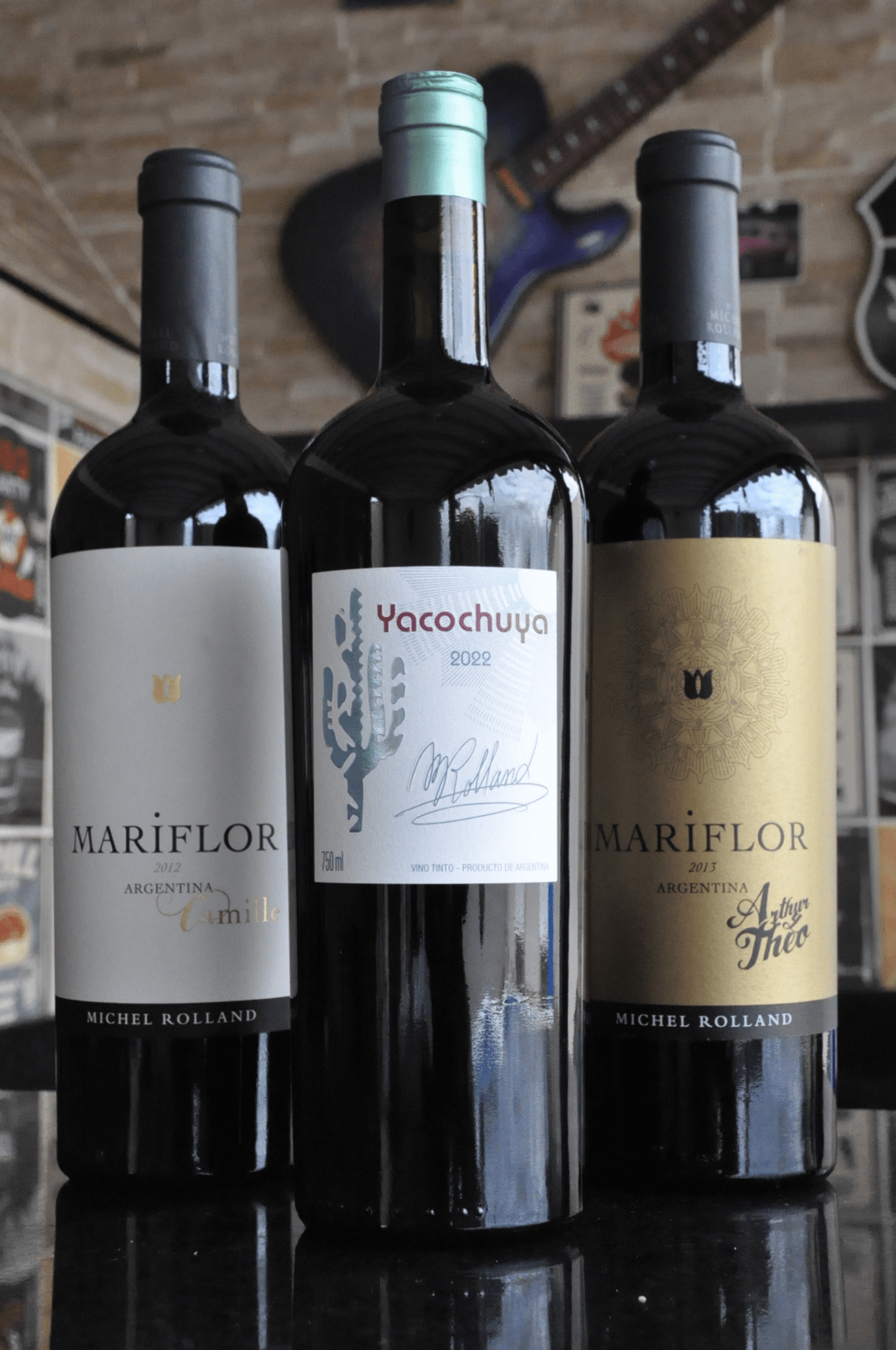 Kit Michel Rolland 1 Yachochuya + 1 Mariflor Camille + 1 Arthur & Theo - BebaVino