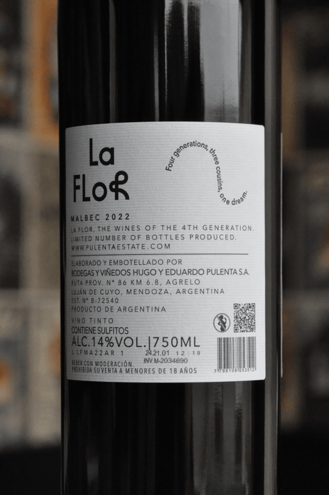 La Flor Malbec 2022 - BebaVino