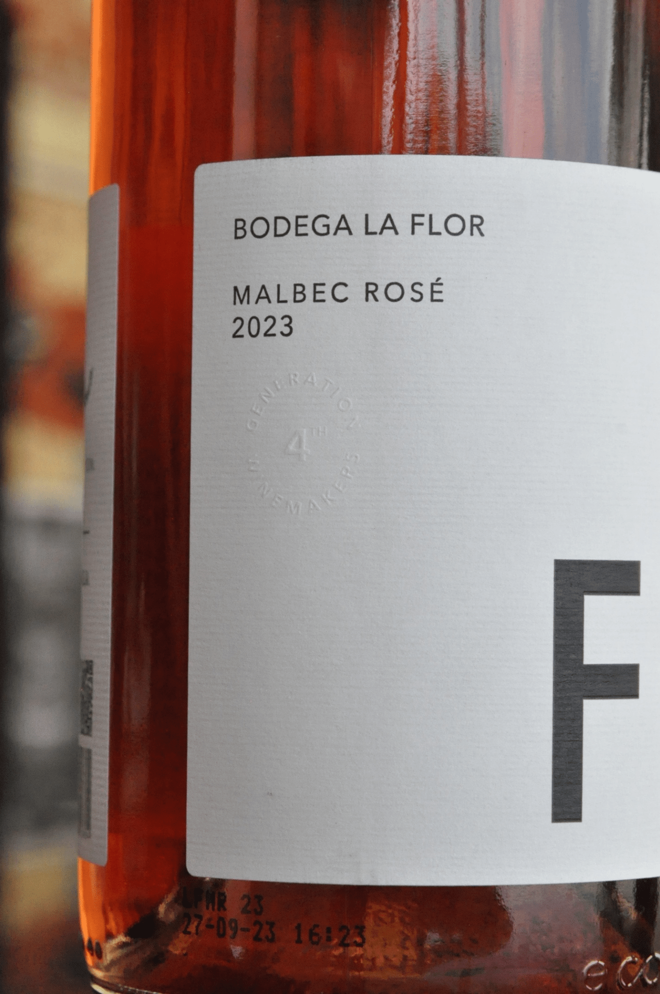 Lá Flor Malbec Rosé 2022 - BebaVino