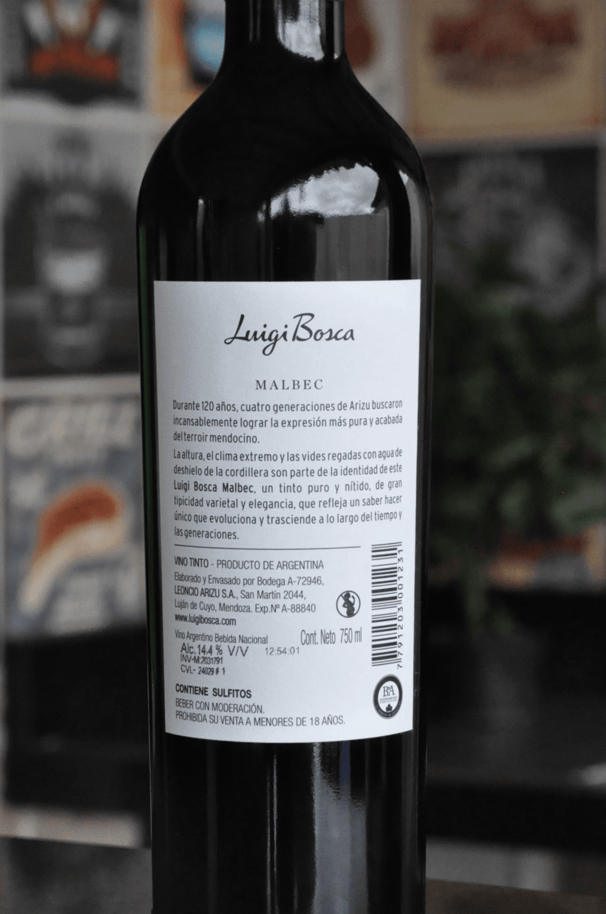 Luigi Bosca Malbec 2023 - BebaVino
