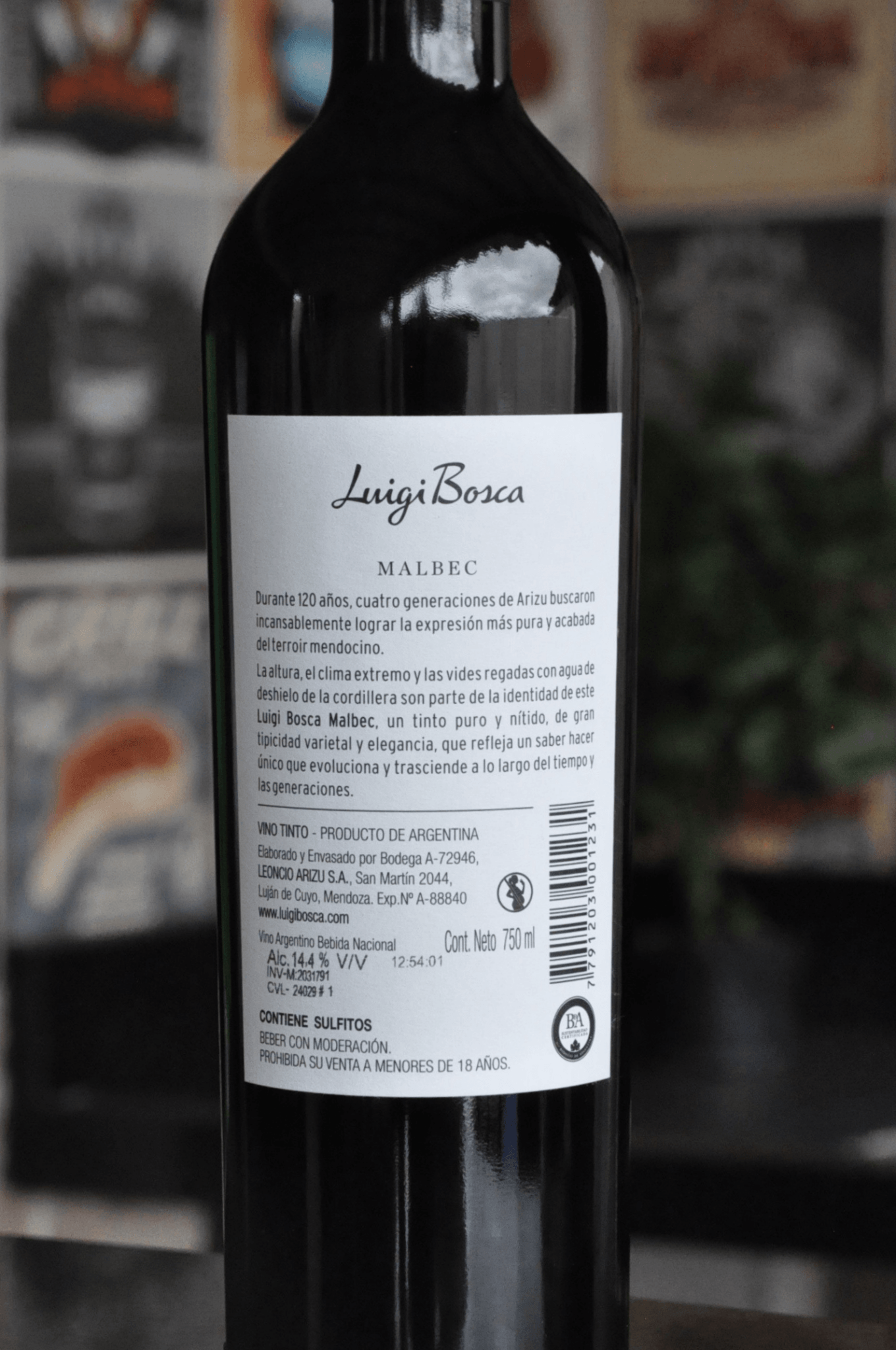 Luigi Bosca Malbec 2023 - BebaVino