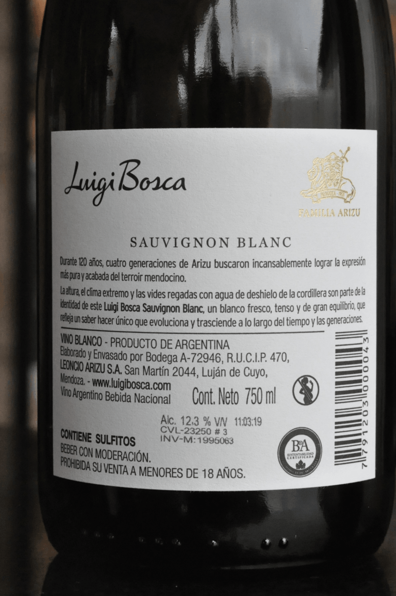 Luigi Bosca Sauvignon Blanc 2023 - BebaVino