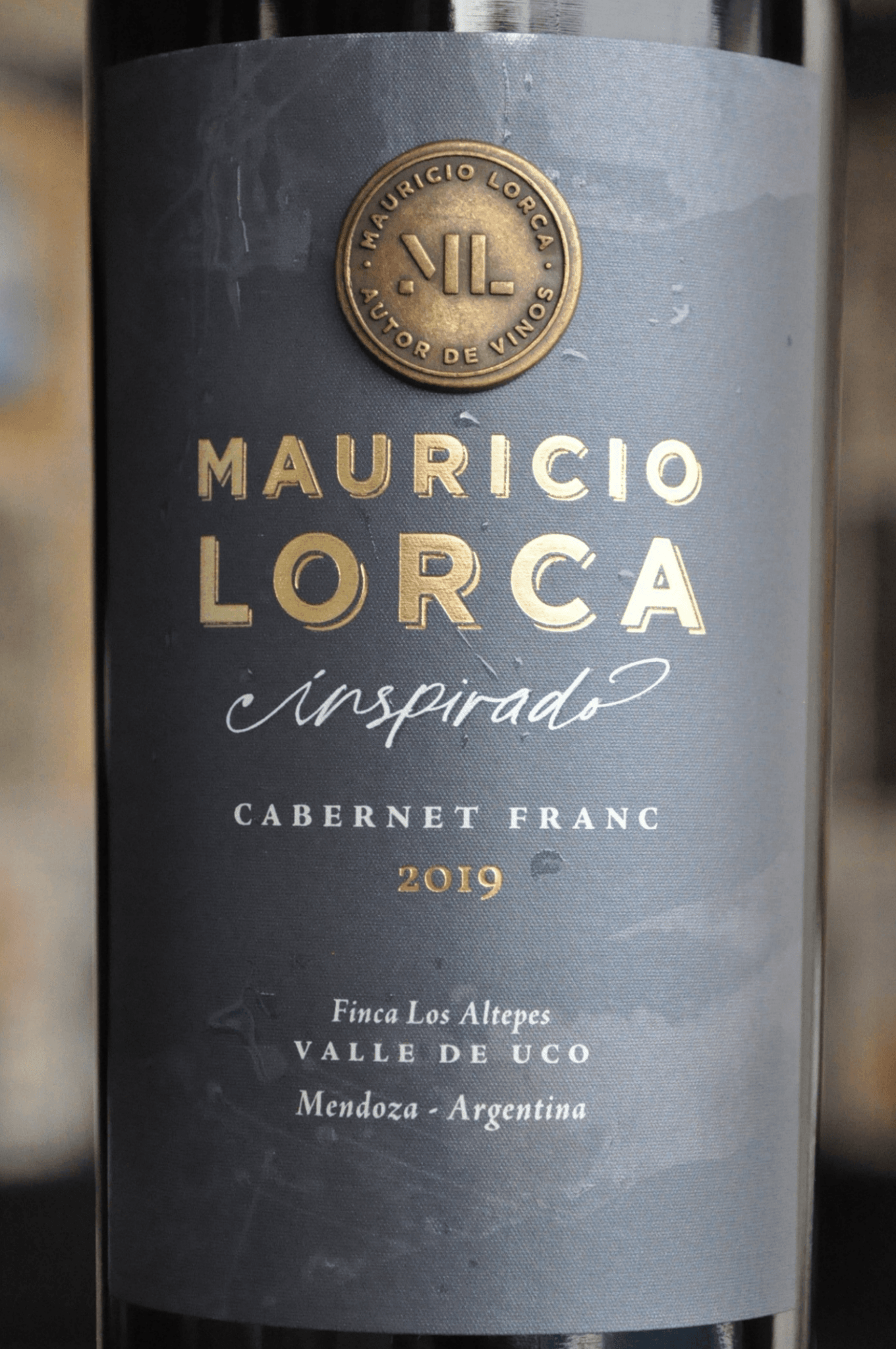 Mauricio Lorca Inspirado Cabernet Franc 2019 - BebaVino