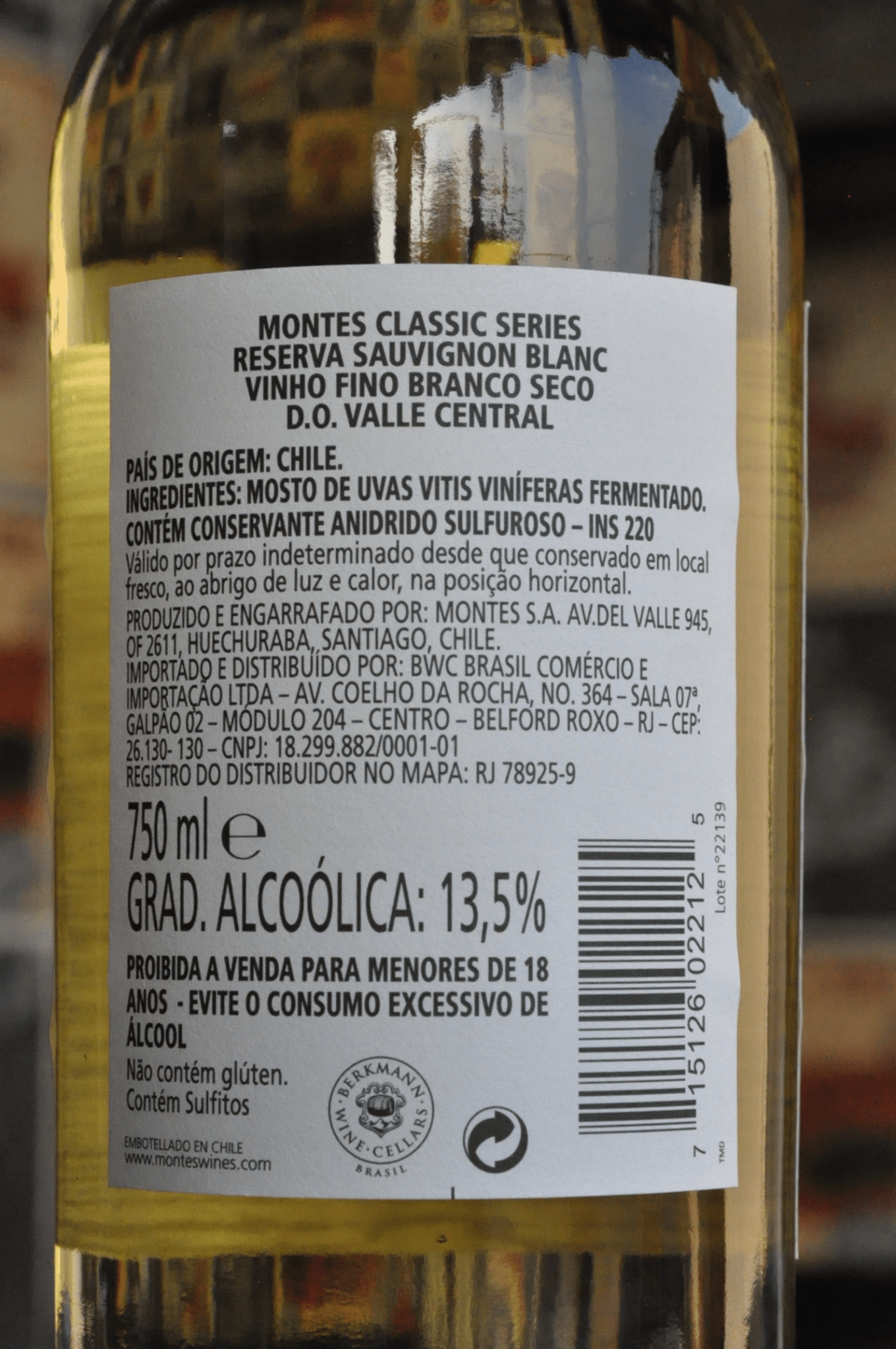 Montes Reserva Sauvignon Blanc 2022 - BebaVino