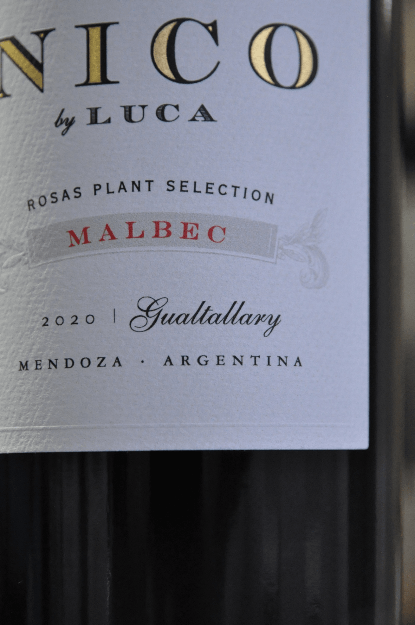 Nico By Luca Malbec Gualtallary 2020 - BebaVino