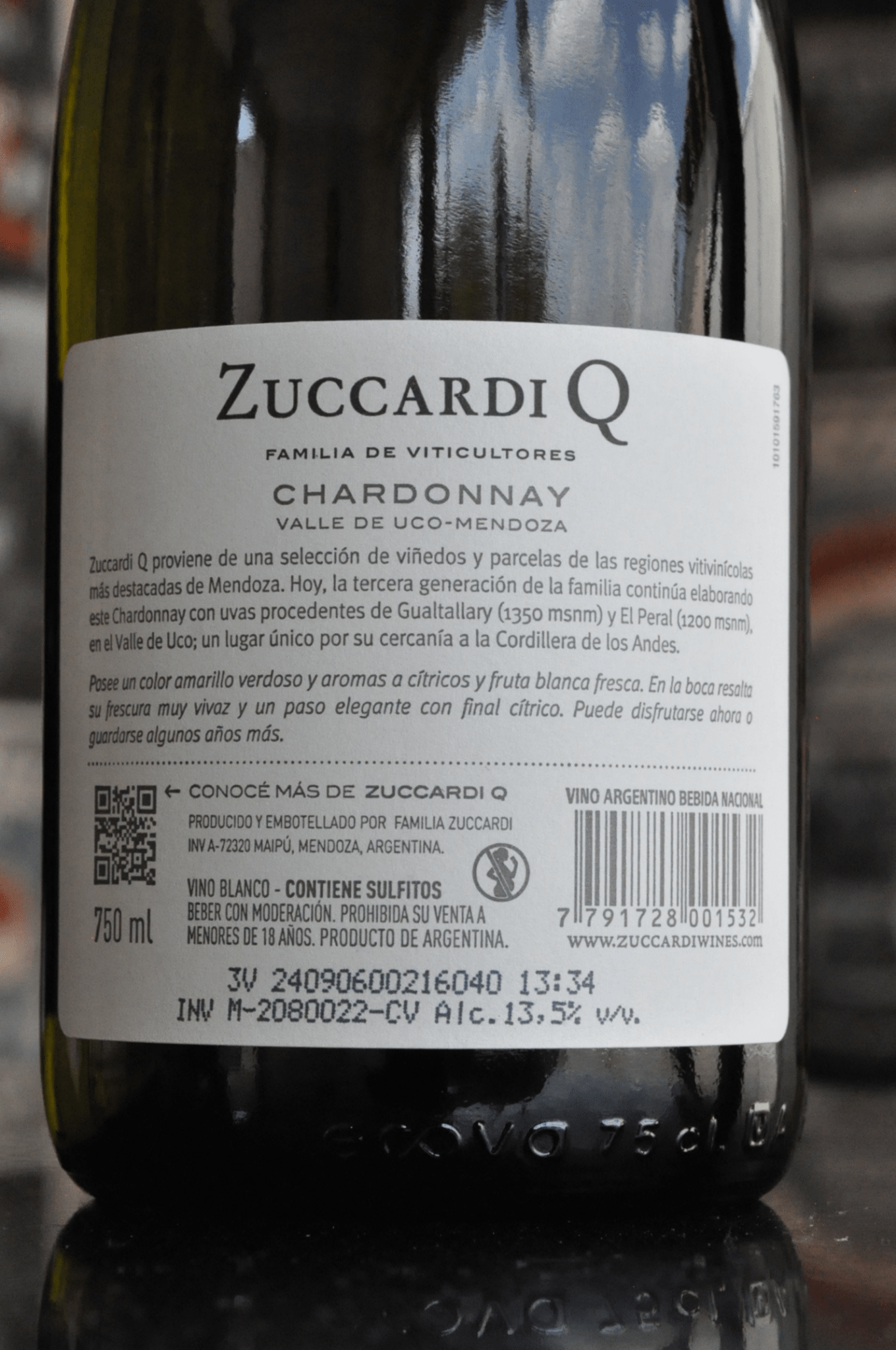 Zuccardi Q Chardonnay - BebaVino