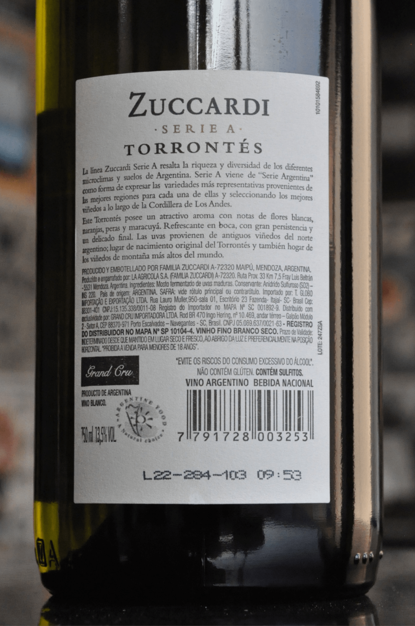 Zuccardi Série A Torrontes 2022 - BebaVino