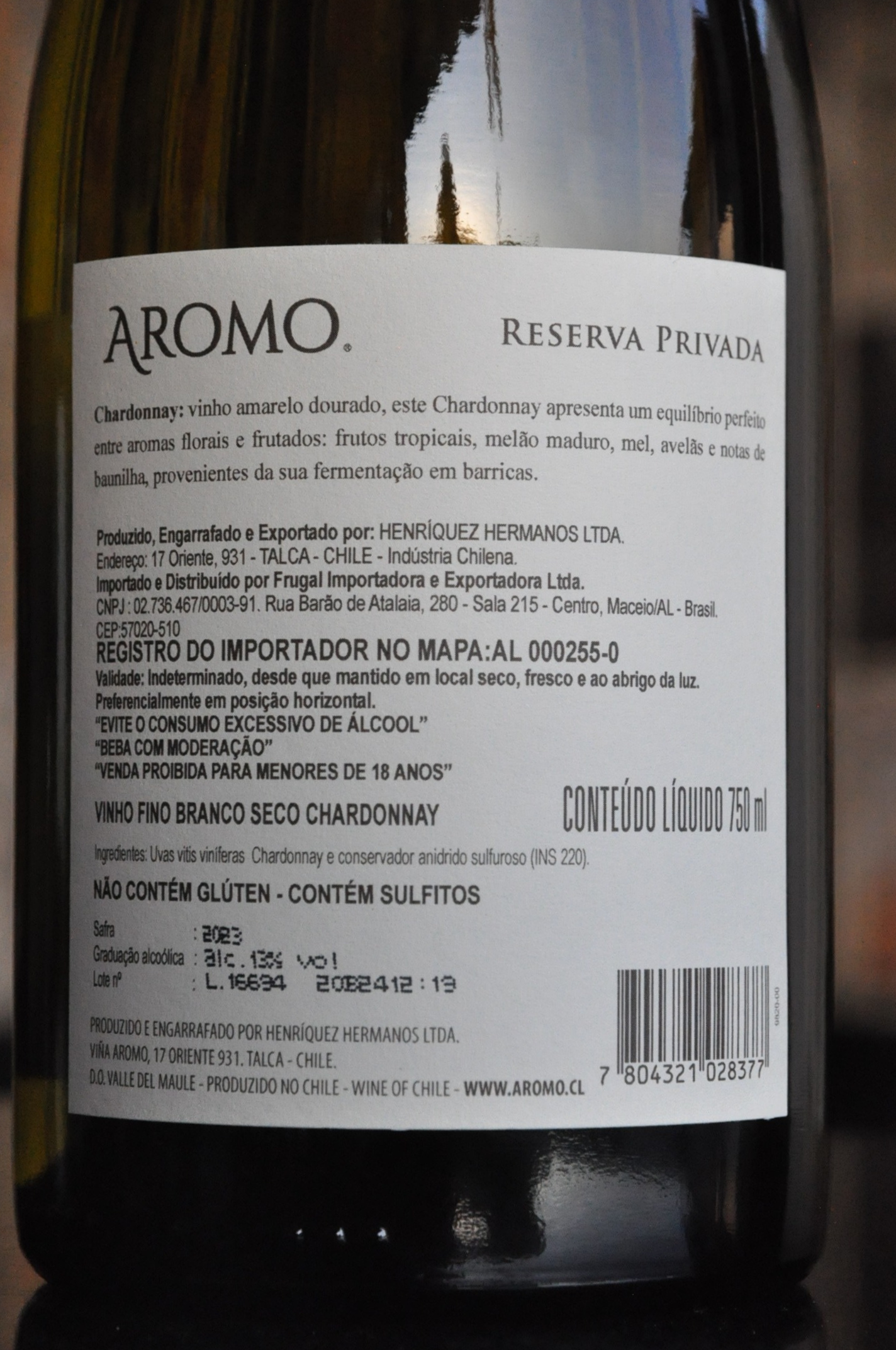 Aromo Reserva Privada Chardonnay