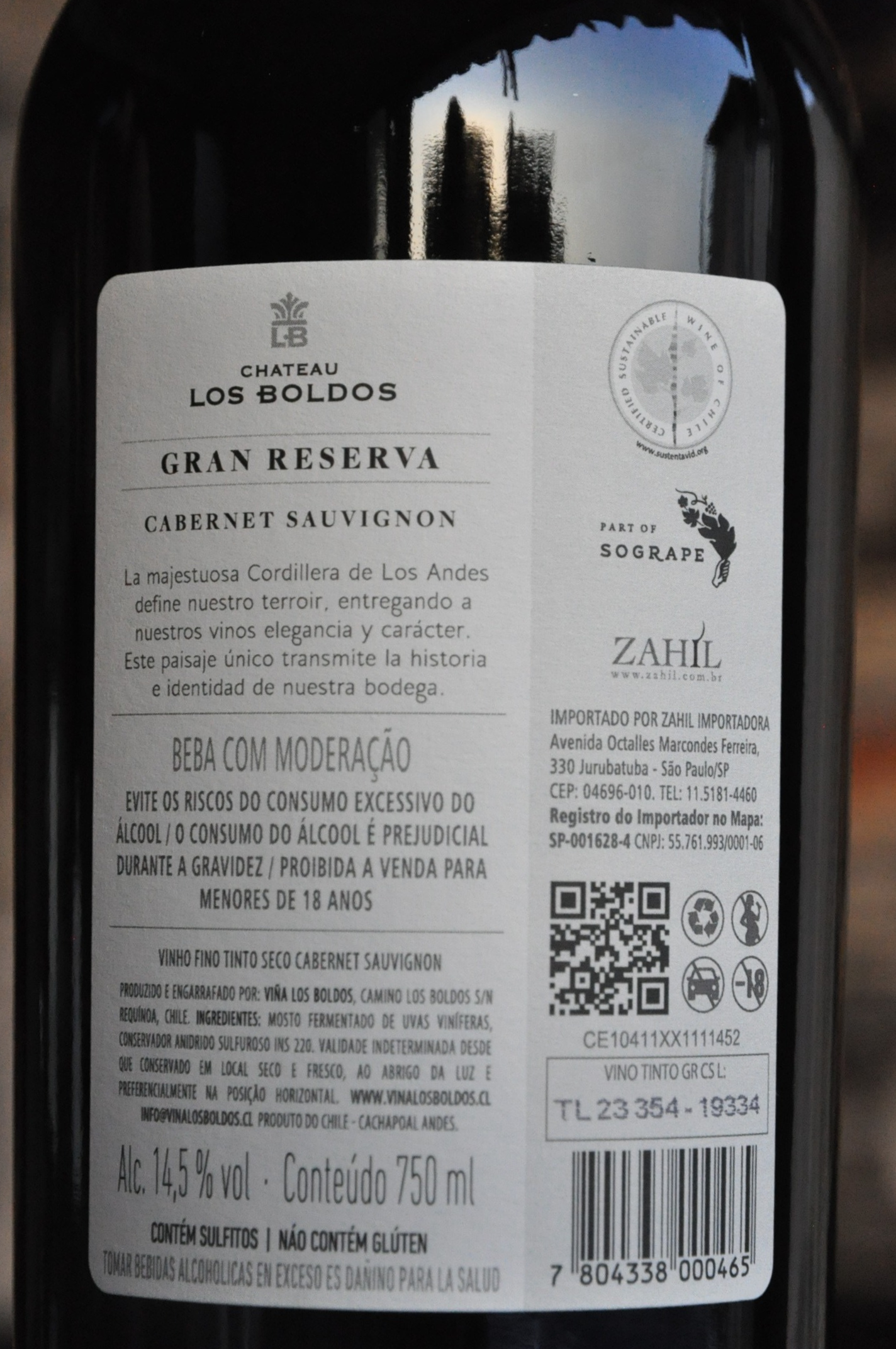 Chateau Los Boldos Gran Reserva Cabernet Sauvignon