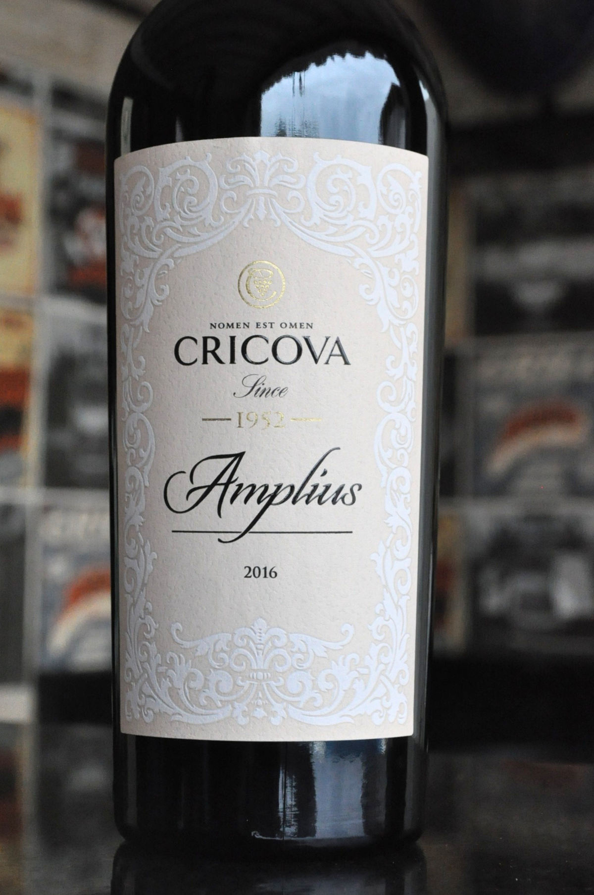 Cricova Amplius 100% Merlot 2016