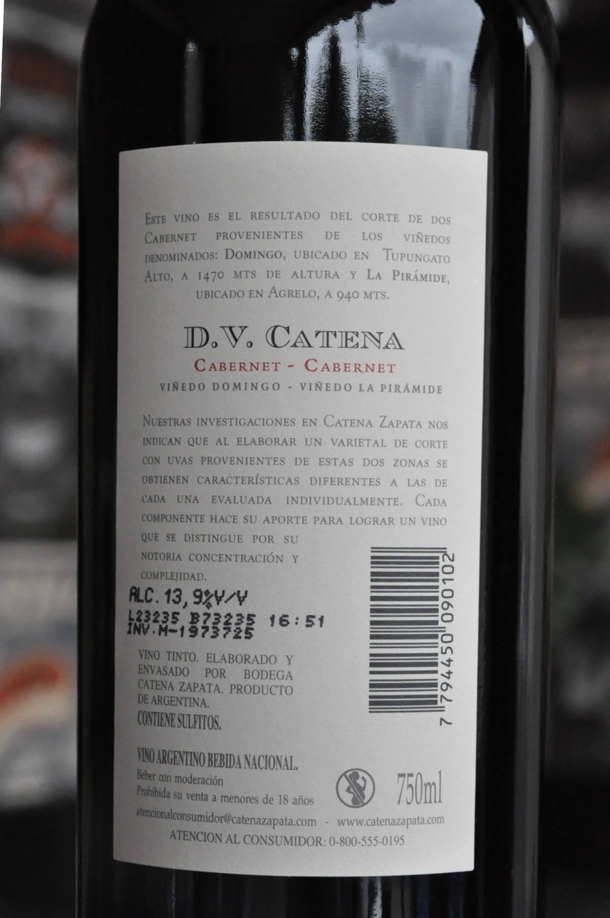 D.V Catena Cabernet / Cabernet