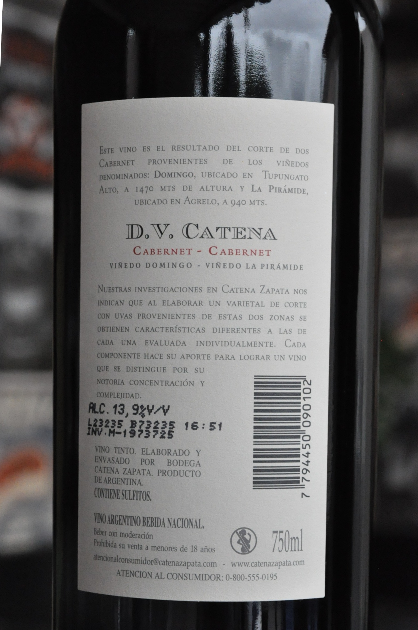 D.V Catena Cabernet / Cabernet