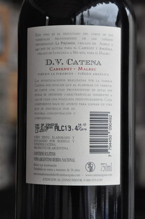 D.V Catena Cabernet / Malbec