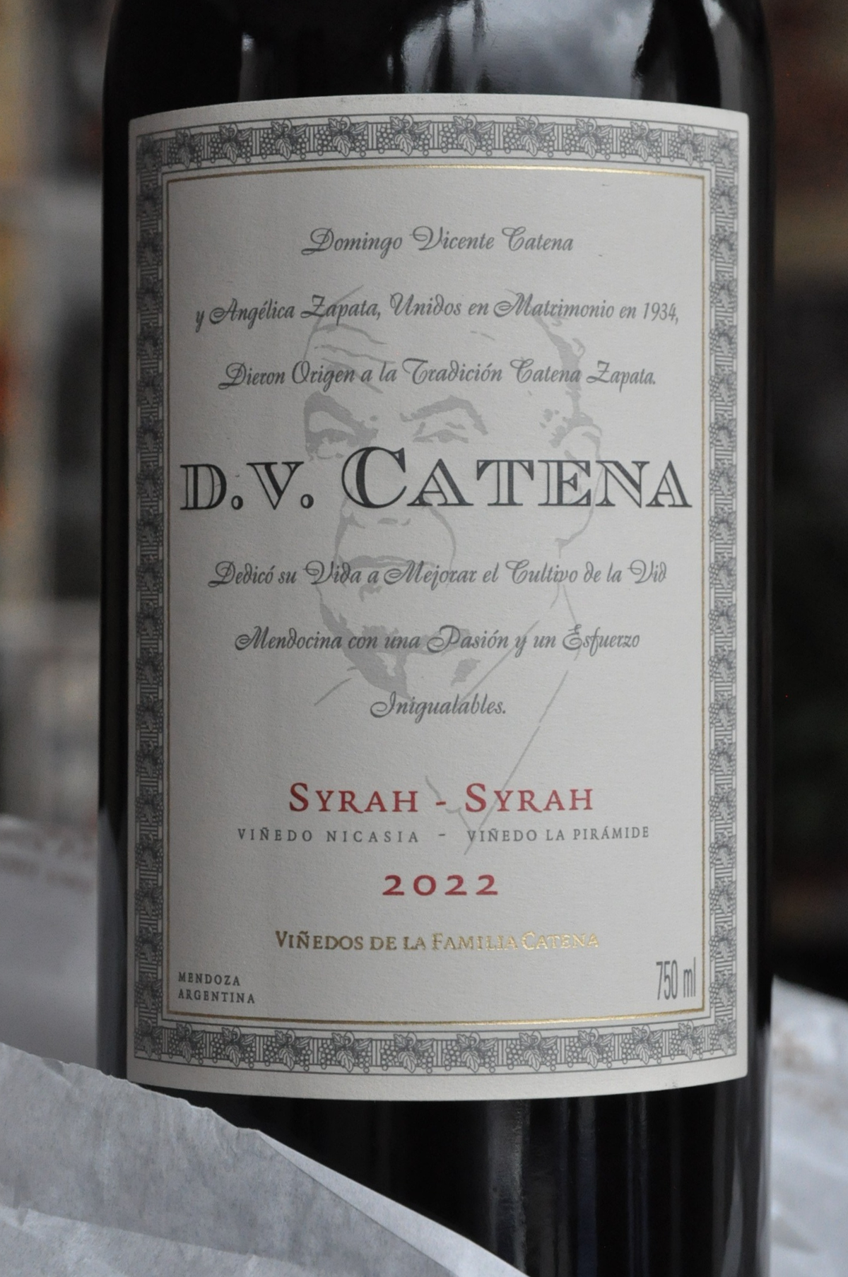 D.V Catena Syrah / Syrah