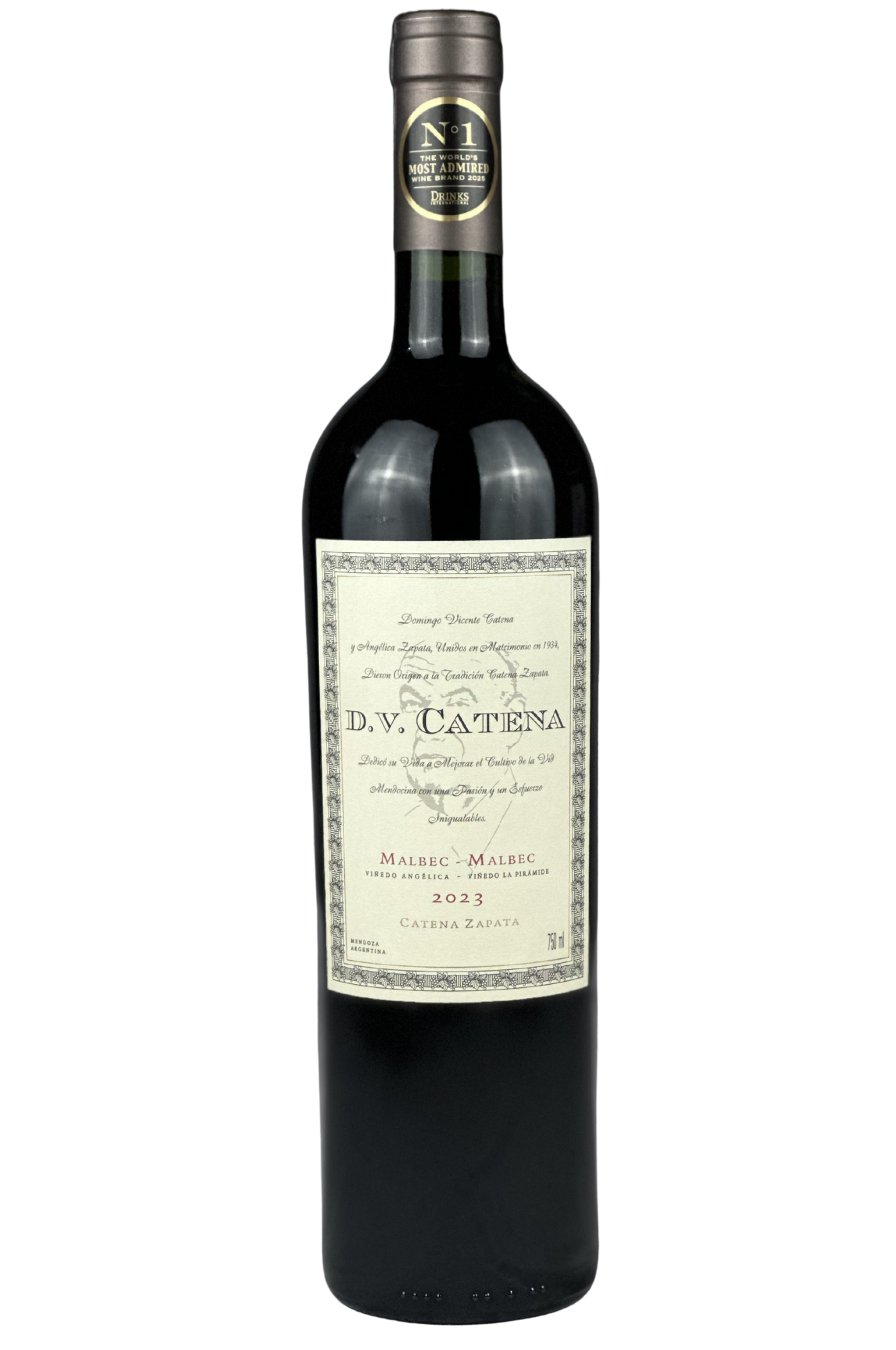 Packshot DV Catena Malbec-Malbec 2023