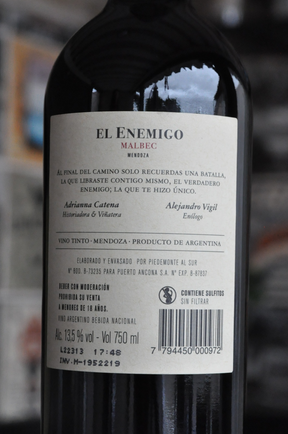 El Enemigo Malbec