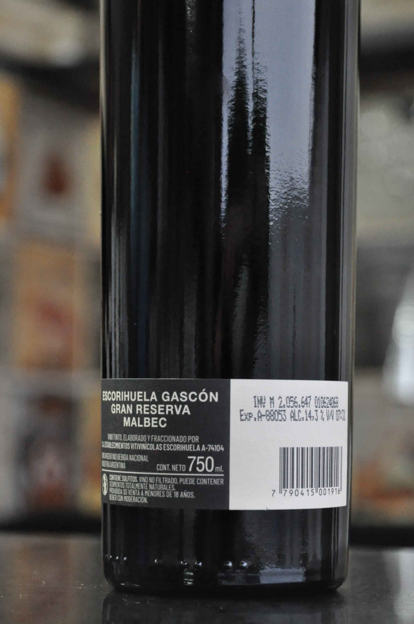 Escorihuela Gáscon Gran Reserva Malbec 2022