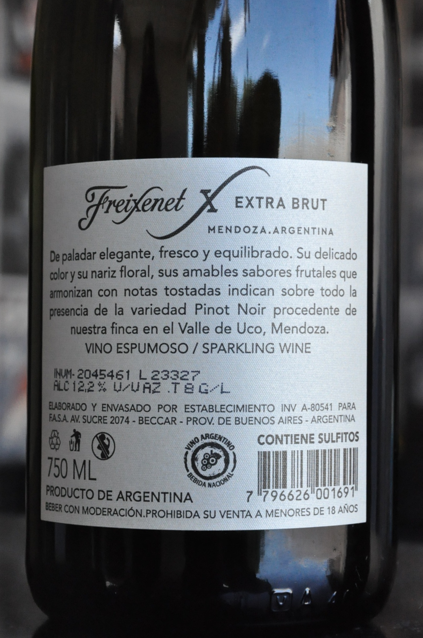 Espumante Freixenet Extra Brut