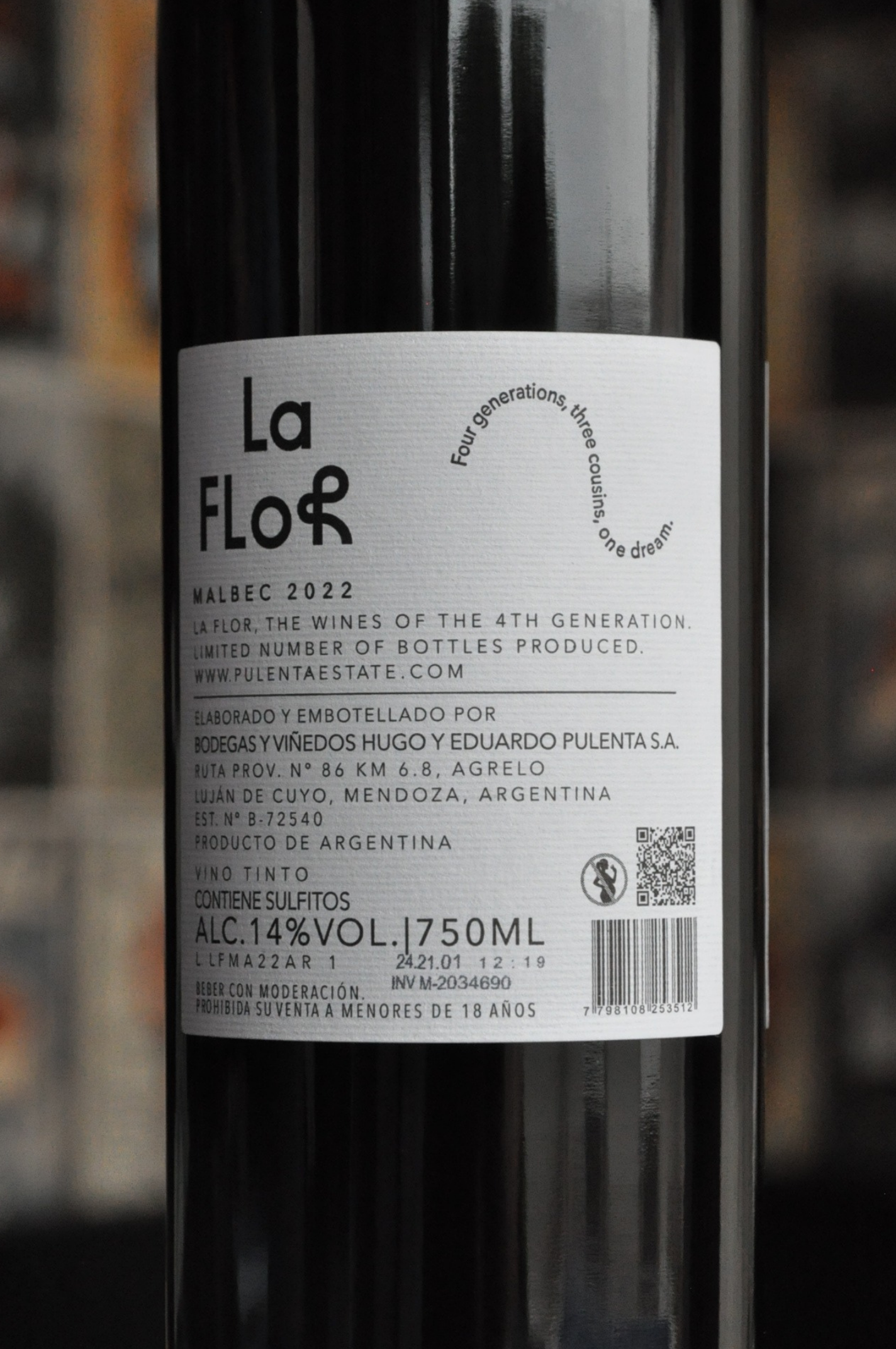 La Flor Malbec 2022