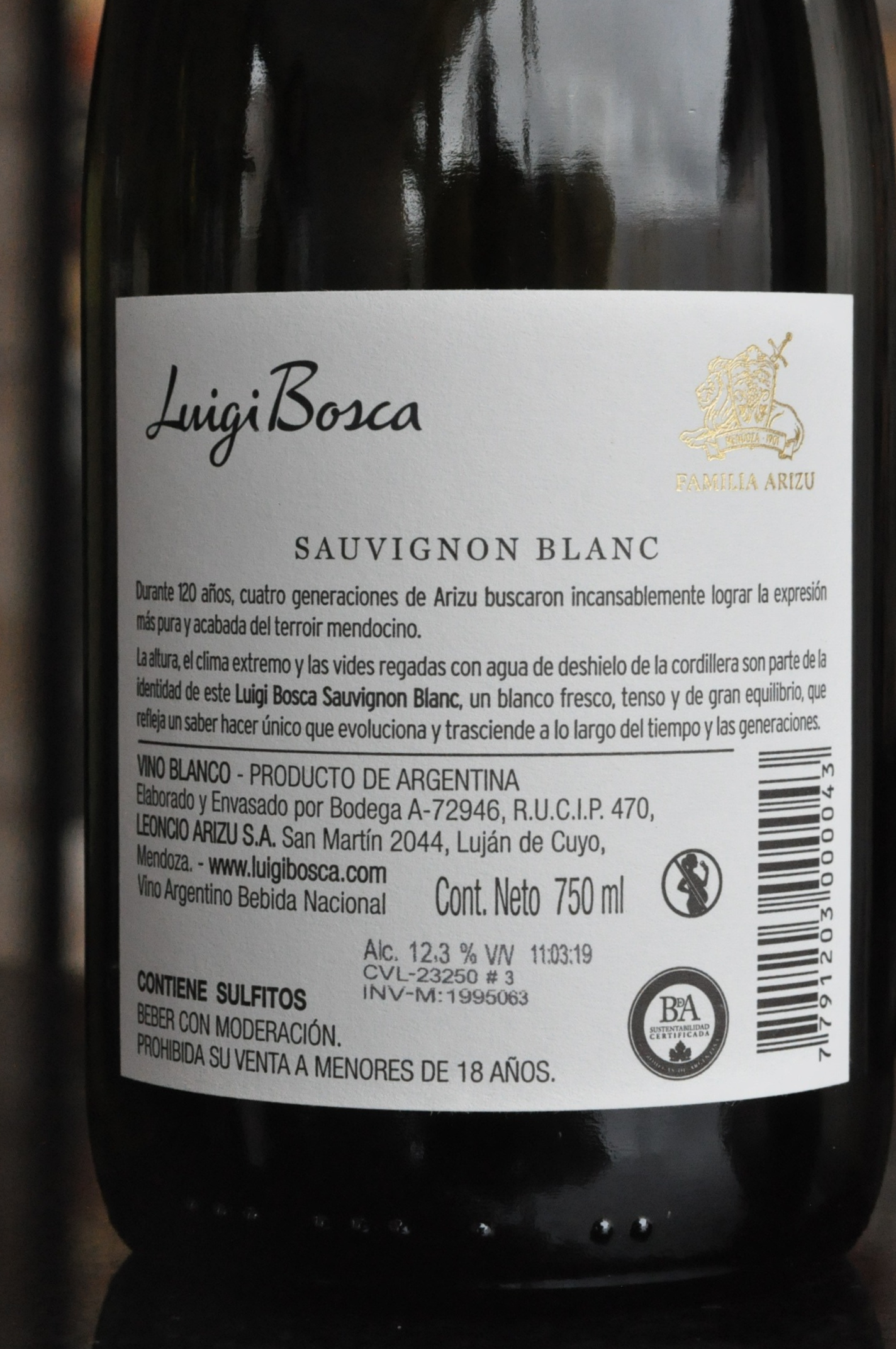 Luigi Bosca Sauvignon Blanc