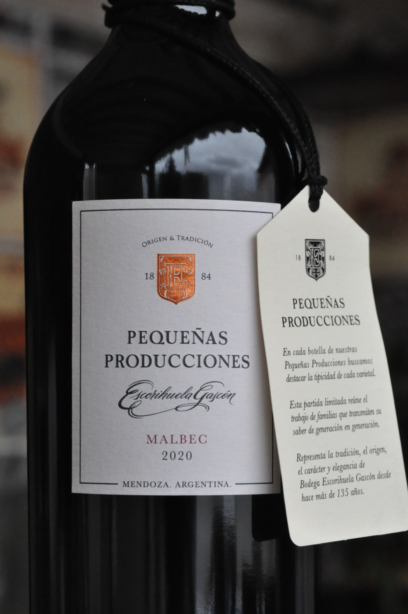 Escorihuela Pequeñas Producciones Malbec