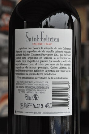 Saint Felicien Cabernet Franc 2022