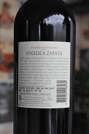 Angelica Zapata Cabernet Sauvignon ALTA 2020 - BebaVino
