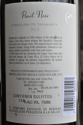 Copey Estate Winery Pinot Noir 2023 - BebaVino