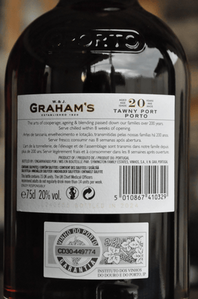 Graham’s Tawny Port 20 anos - BebaVino
