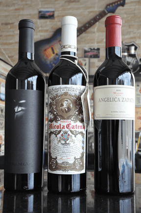 Kit 1 Alma Negra + 1 Nicola Bonarda + 1 Angelica Malbec - BebaVino