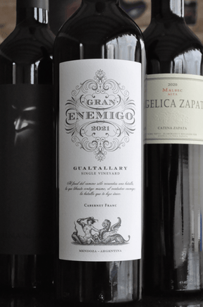 Kit 1 Gran Enemigo Gualtallary + 1 Alma Negra + 1 Angelica Zapata Malbec - BebaVino