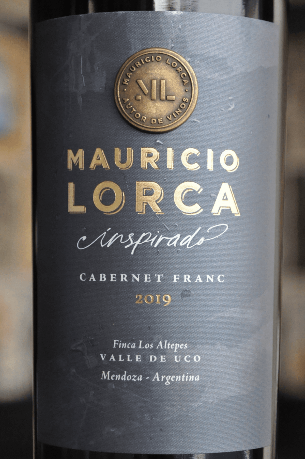 Mauricio Lorca Inspirado Cabernet Franc 2019 - BebaVino