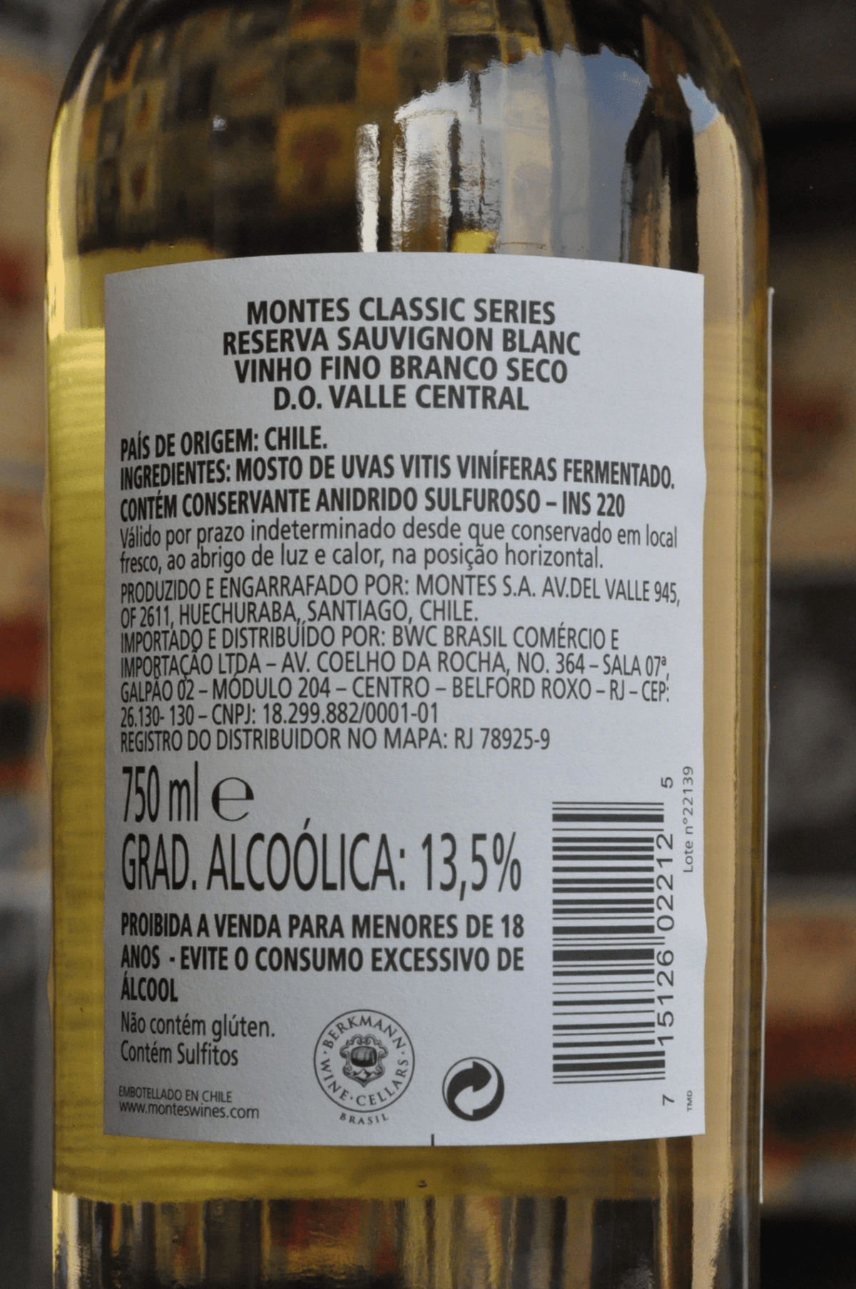Montes Reserva Sauvignon Blanc 2022 - BebaVino