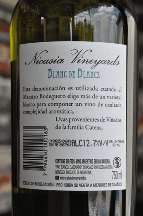 Nicasia Blanc de Blancs’s 2023 - BebaVino
