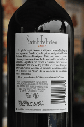 Saint Felicien Malbec 2023 - BebaVino