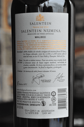 Salentein Numina Malbec 2022 - BebaVino